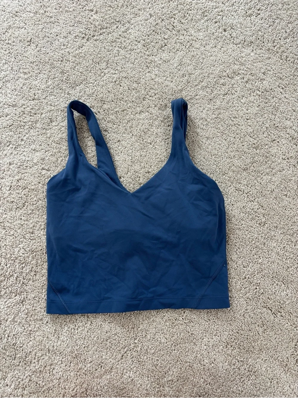 lululemon athletica Deep Navy V-Neck Tank Top